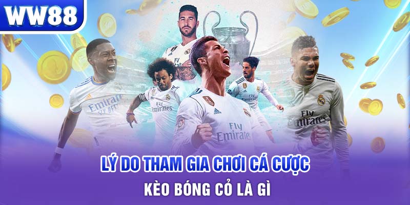 Lý do tham gia chơi cá cược kèo bóng cỏ là gì